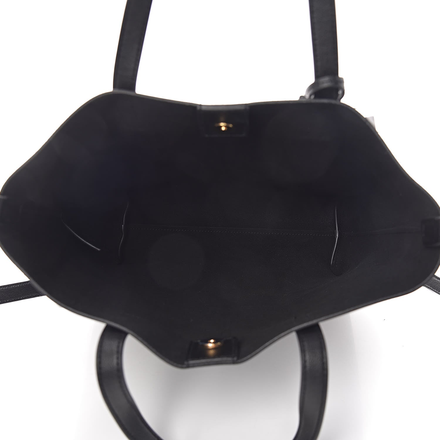 Saint Laurent Calfskin Toy Shopping Tote Black 6 of 11