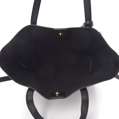 Saint Laurent Calfskin Toy Shopping Tote Black 6 of 11