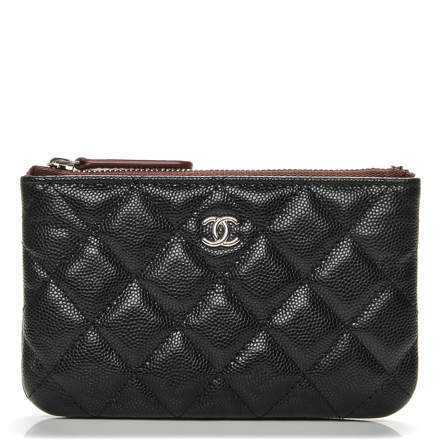 Chanel Caviar Quilted Small Cosmetic Case Black 1 of 7