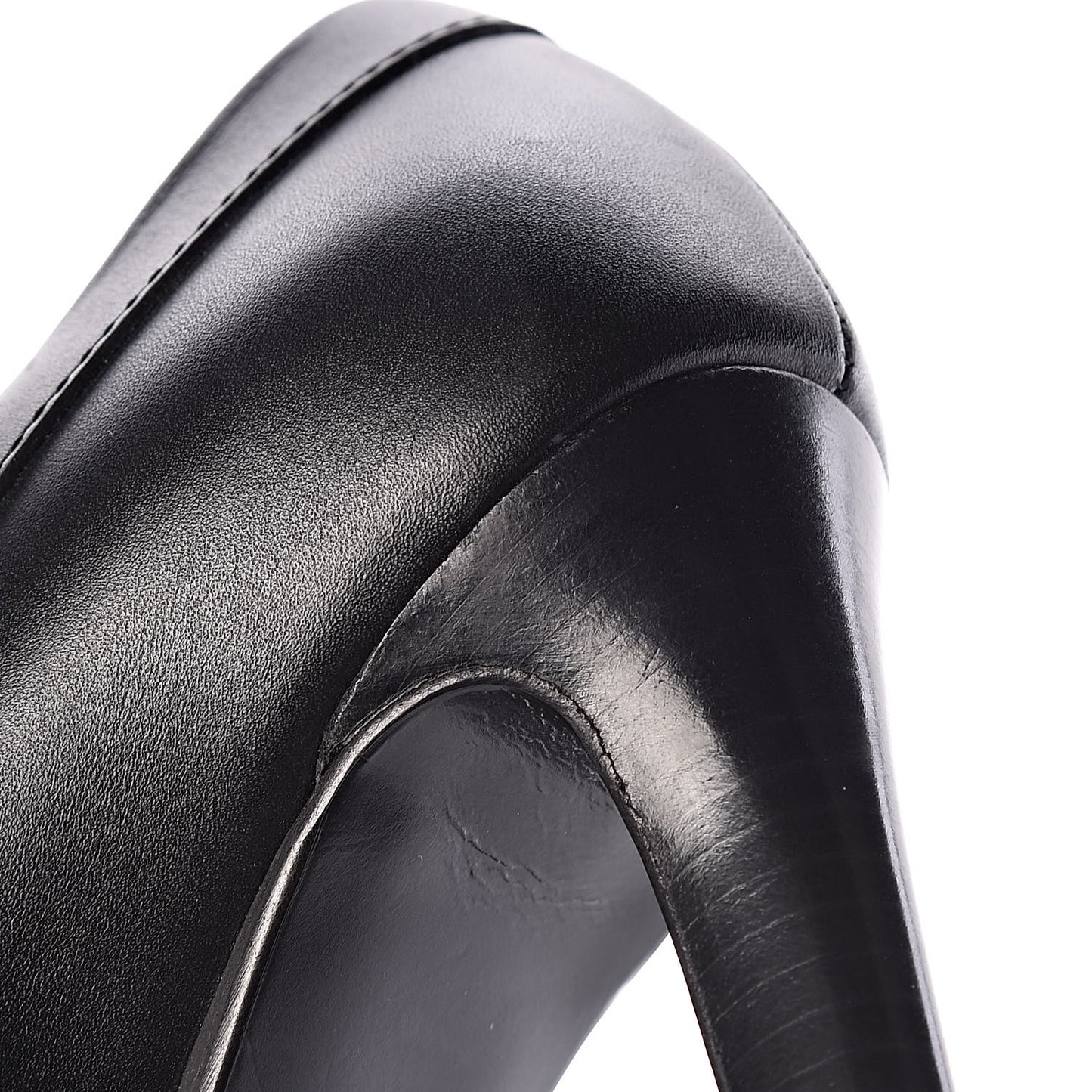 Calfskin Buckle Pumps 36 Black