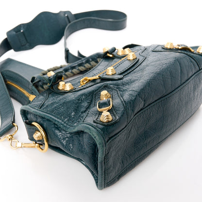 Balenciaga Agneau Giant 12 Gold Hardware Mini City Vert Pinede 13 of 13