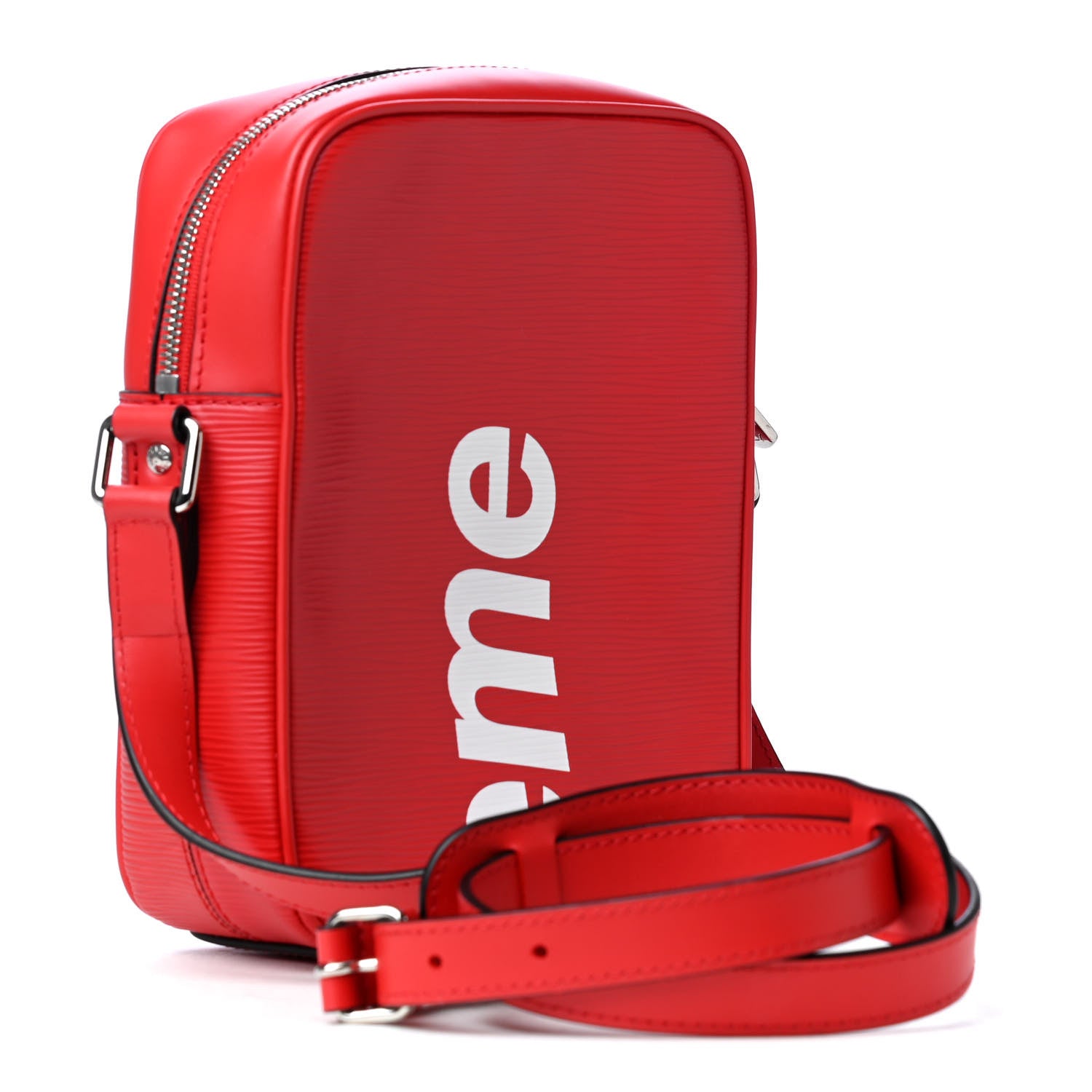Louis Vuitton X SUPREME Epi Danube PM Red 2 of 4
