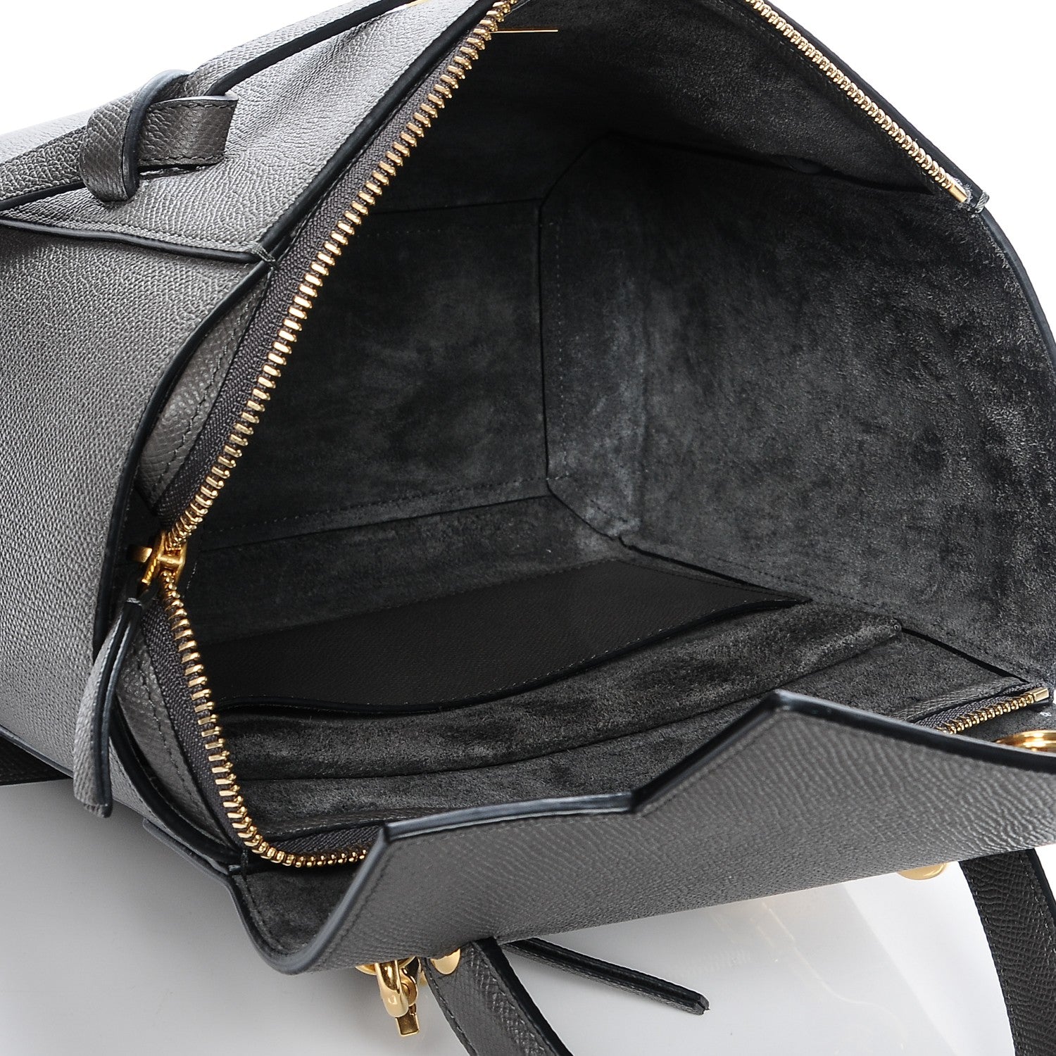 Celine Baby Grained Calfskin Micro Belt Bag Grey 5 of 7