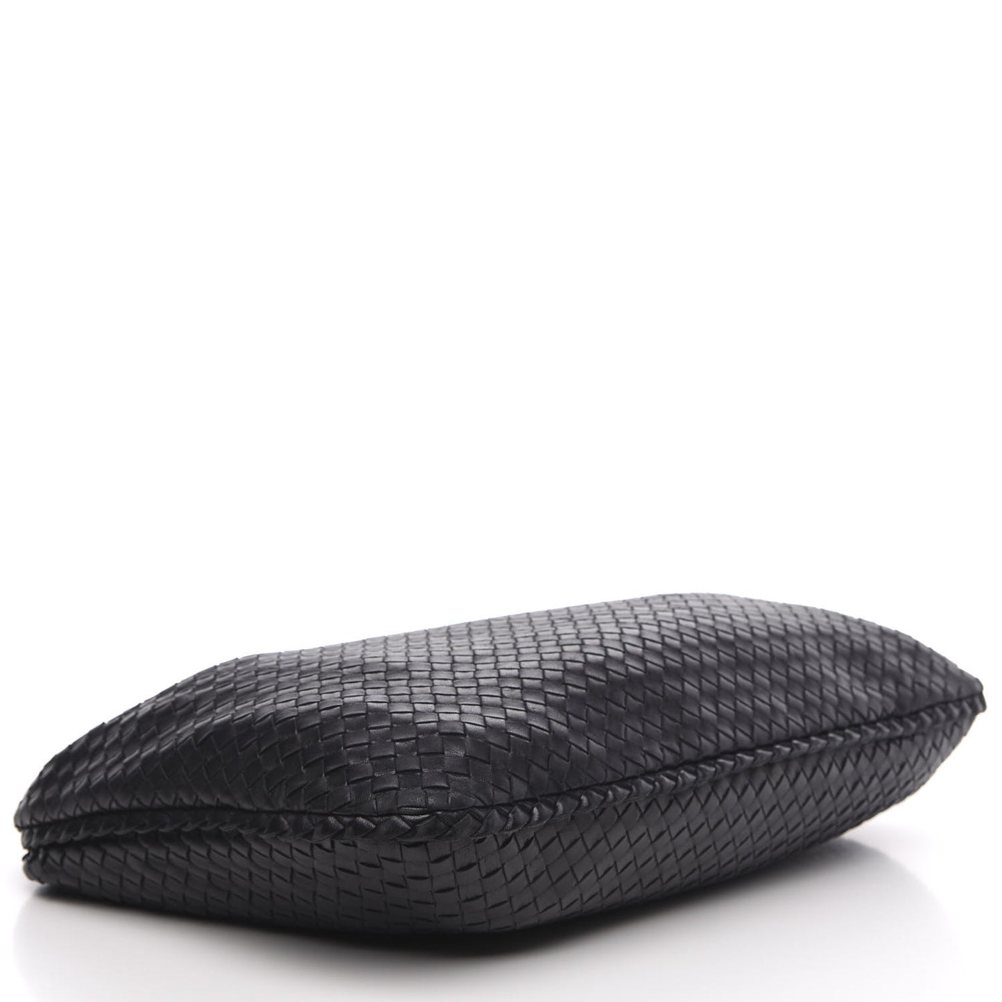 Nappa Intrecciato Large Veneta Hobo Black