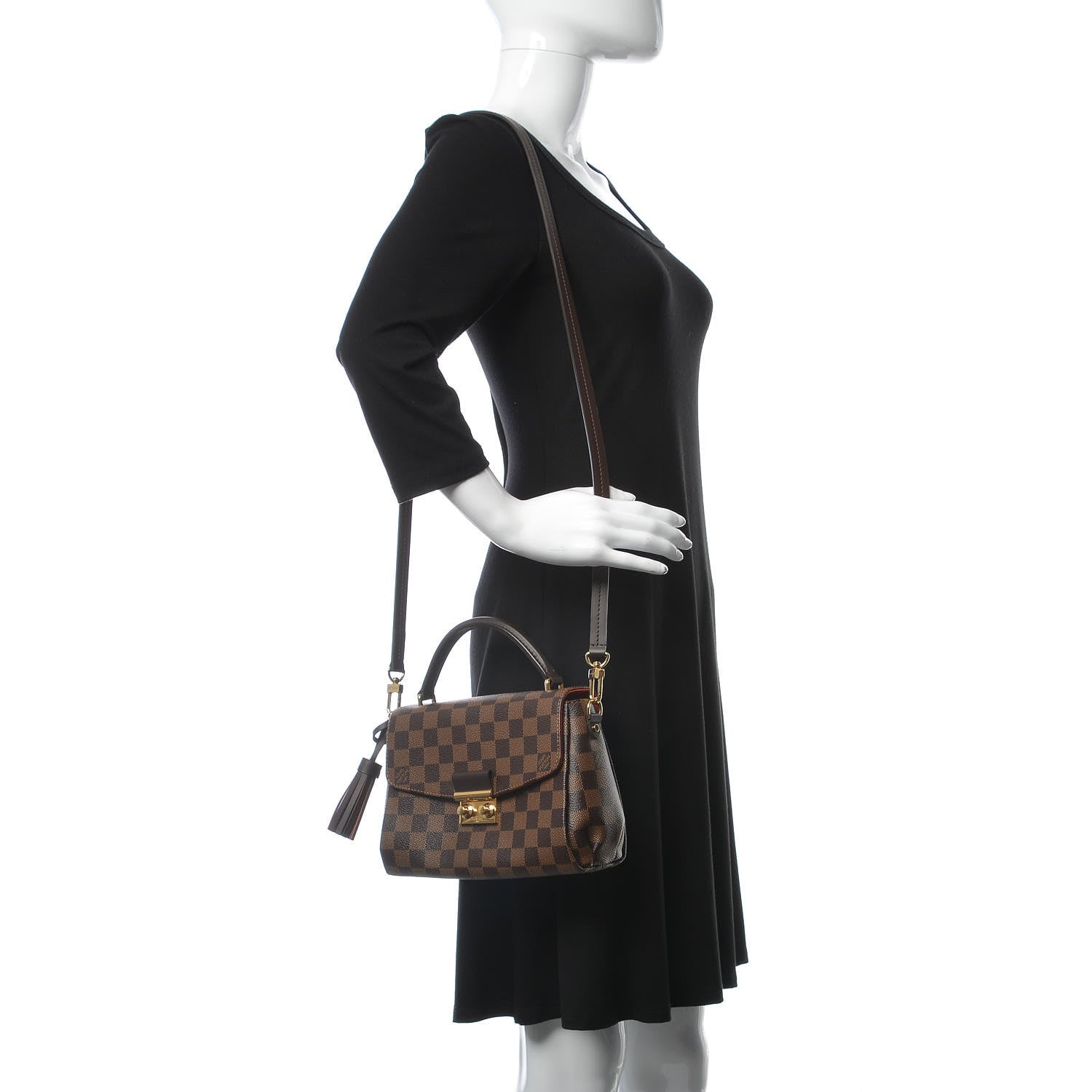 Louis Vuitton Damier Ebene Croisette 2 of 9