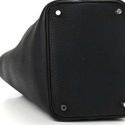 Hermes Taurillon Clemence Picotin Lock 18 PM Black 9 of 17