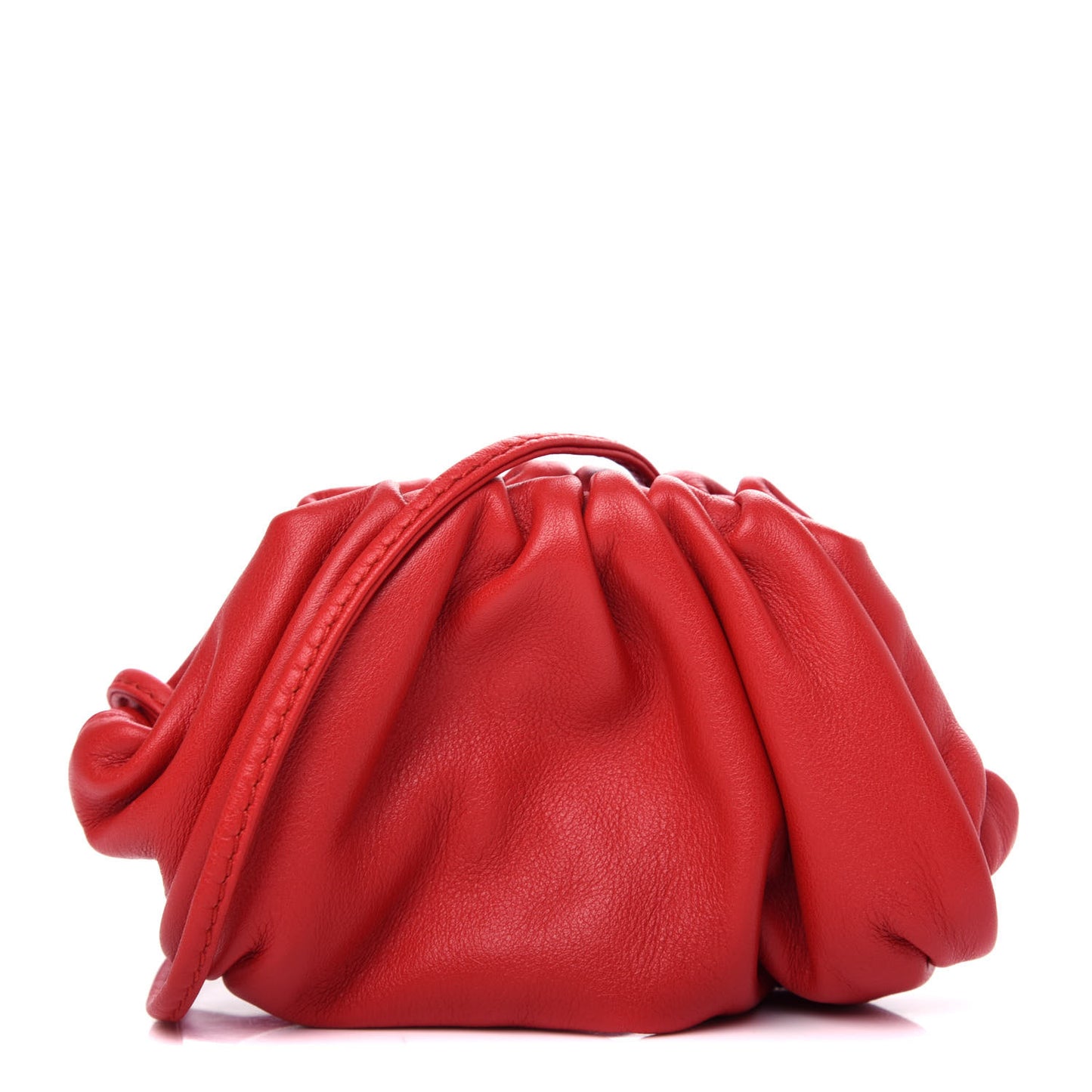 Butter Calfskin Coin Purse Red