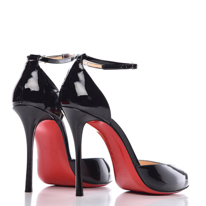 Christian Louboutin Patent Dollyla 100 Pumps 40.5 Black 4 of 13