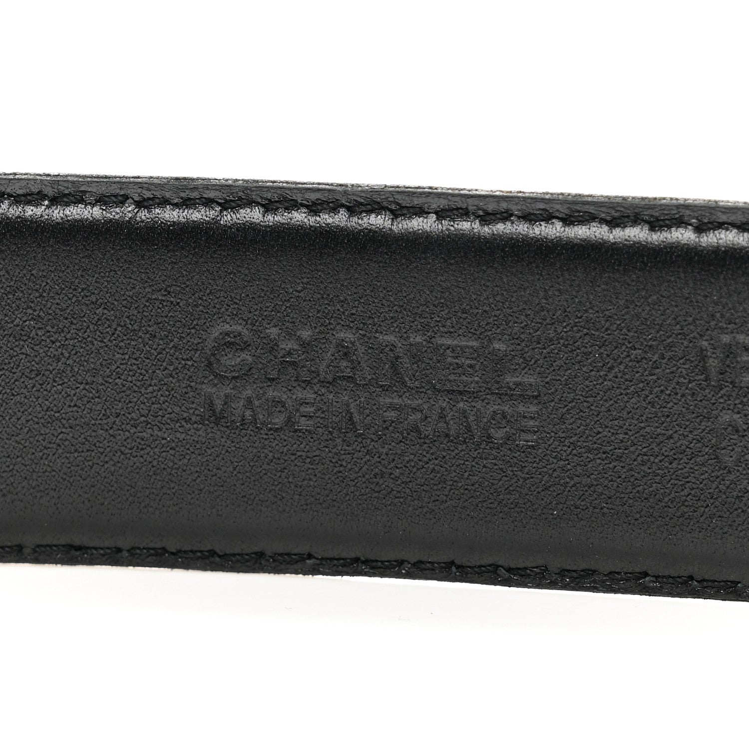 Chanel Calfskin CC Belt 65 26 Black 5 of 9
