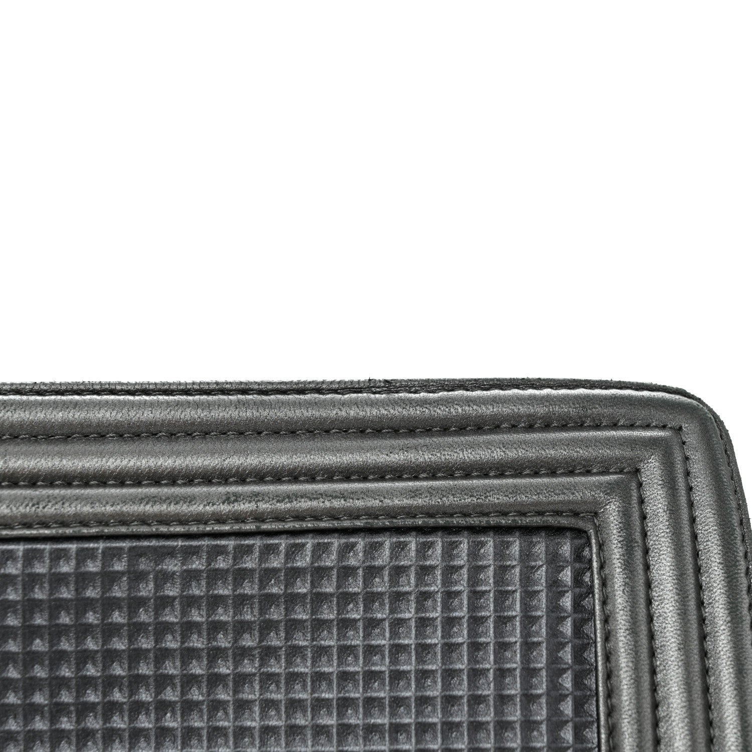 Chanel Metallic Lambskin Embossed Large Boy Cube Flap 14 of 18