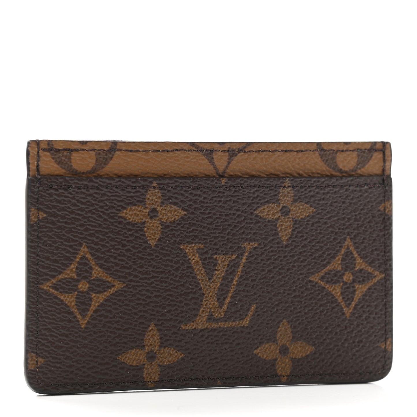 Reverse Monogram Card Holder