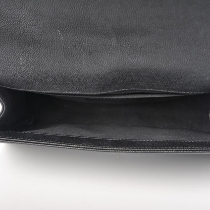 Chanel Caviar Quilted Medium Boy Flap Black 5 of 10