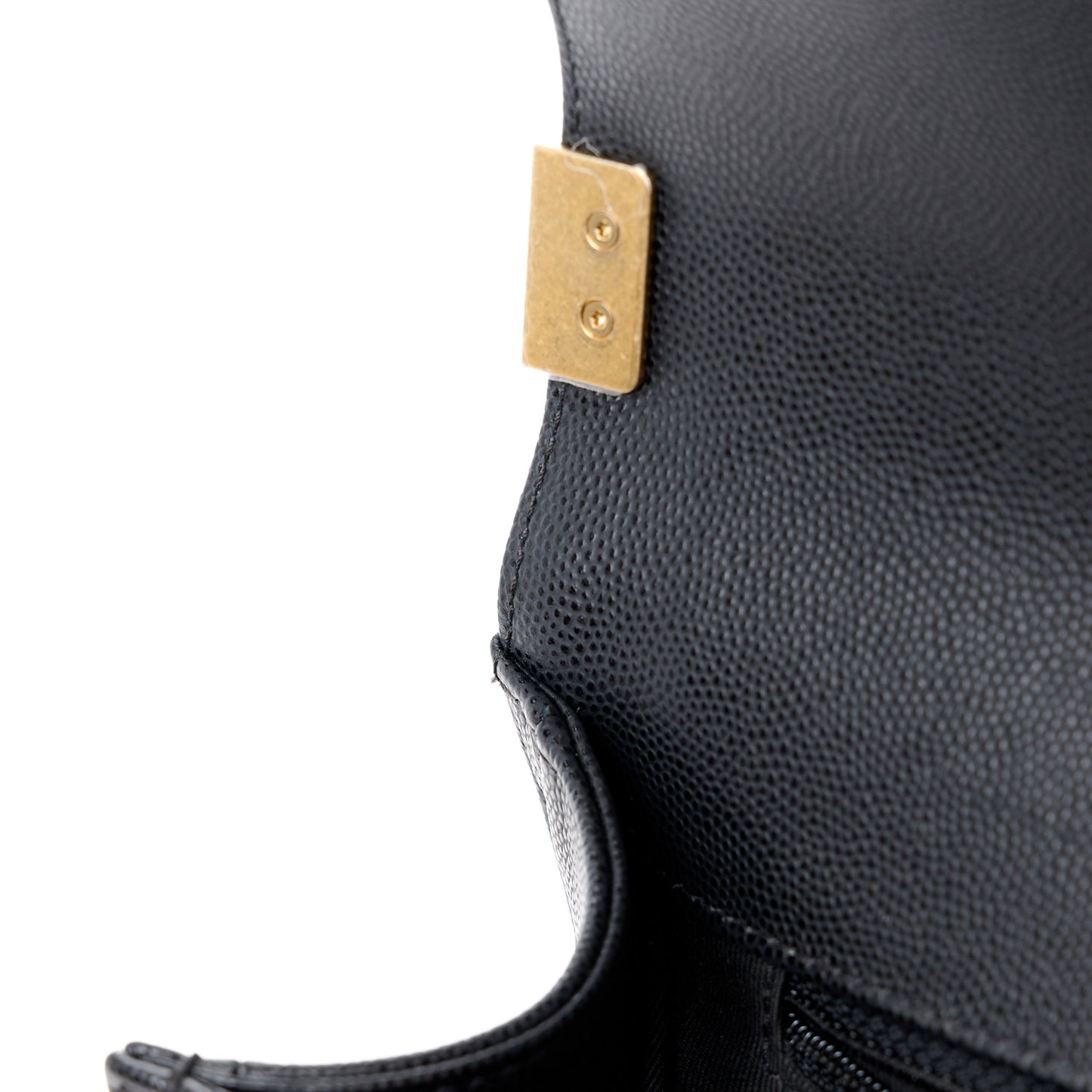 Caviar Quilted New Medium Boy Flap Black