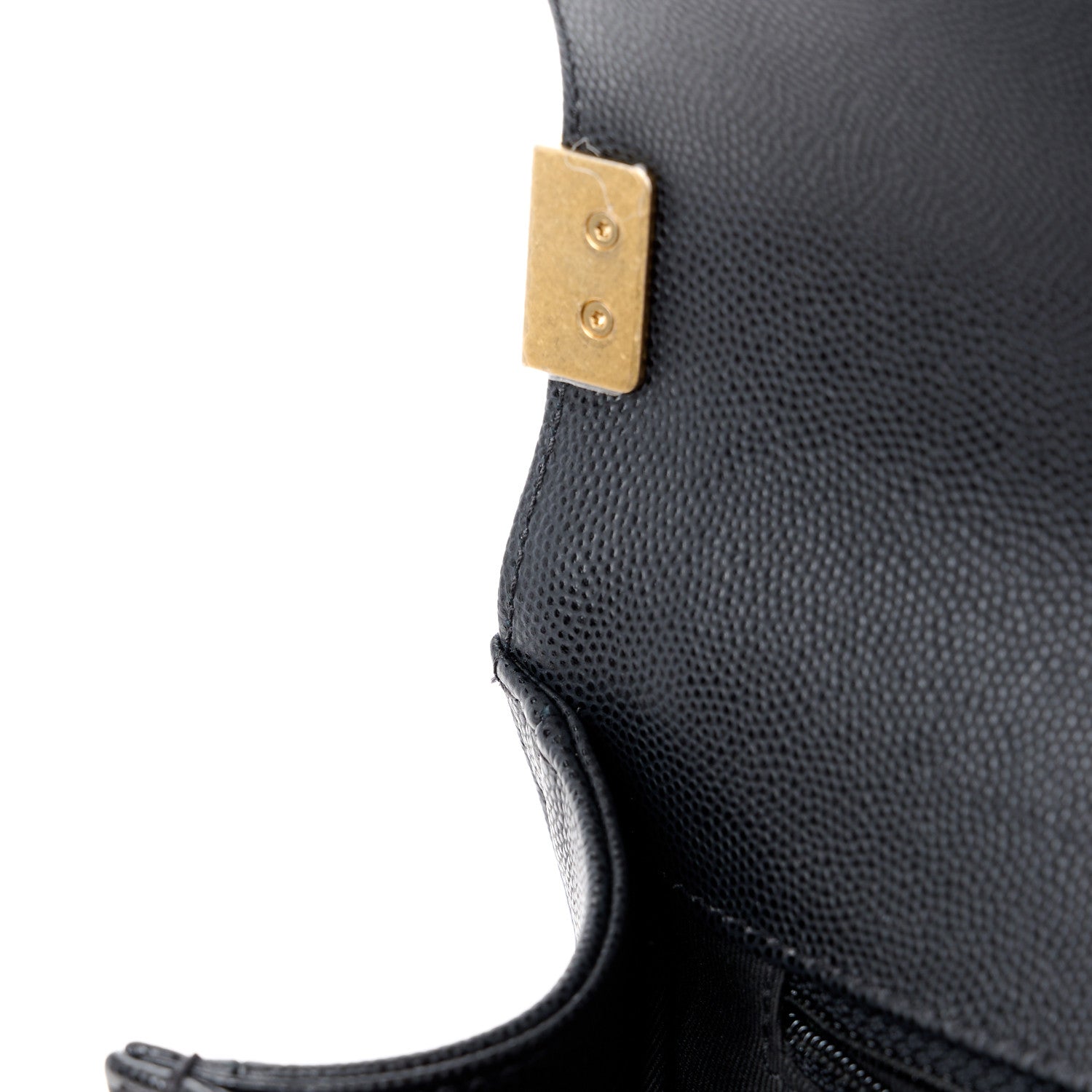 Chanel Caviar Quilted New Medium Boy Flap Black 12 of 12