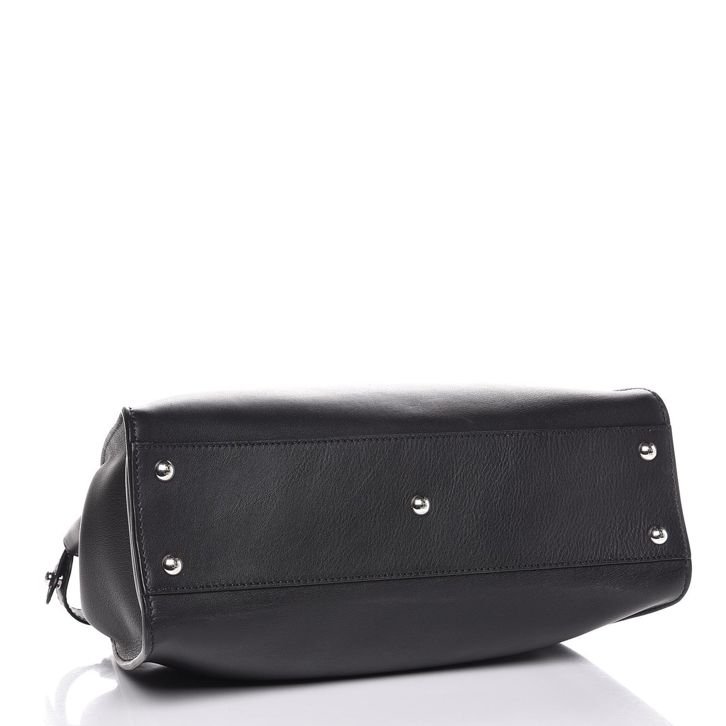 Vitello Seta Python Crocodile Monster Eyes Medium Peekaboo Iconic Satchel Black Girasole