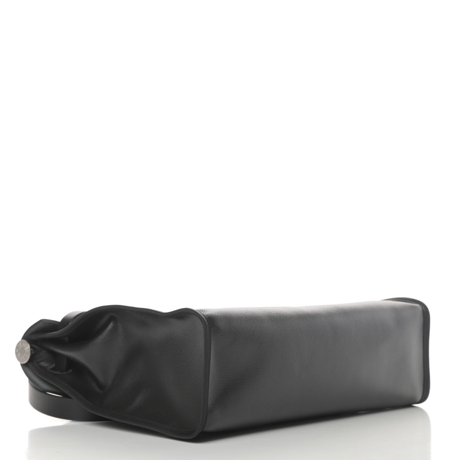 Hermes Toile H Berline Vache Hunter Herbag Zip PM 31 Black Ecru 5 of 13