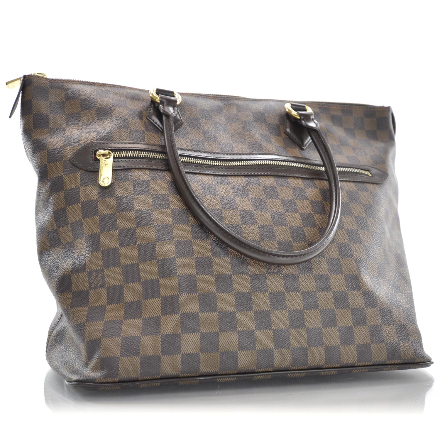 Louis Vuitton Damier Ebene Saleya GM 3 of 9