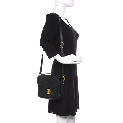 Louis Vuitton Empreinte Pochette Metis Black 2 of 16