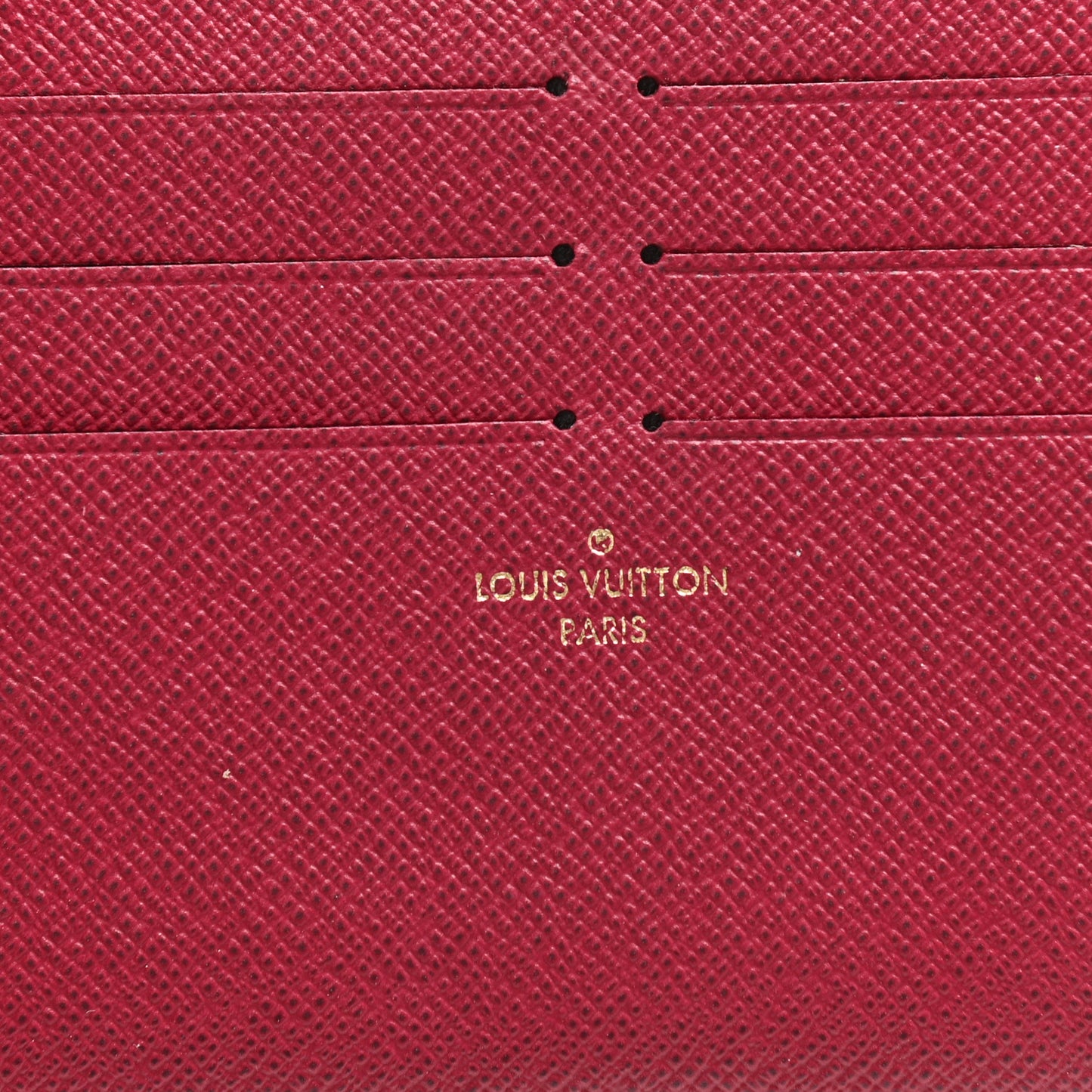 Monogram Pochette Felicie Chain Wallet Fuchsia