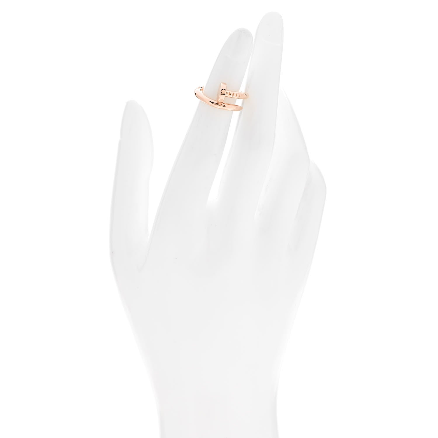 Cartier 18K Pink Gold Juste Un Clou Ring 47 4 2 of 5