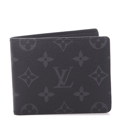 Louis Vuitton Monogram Eclipse Slender Wallet 1 of 7