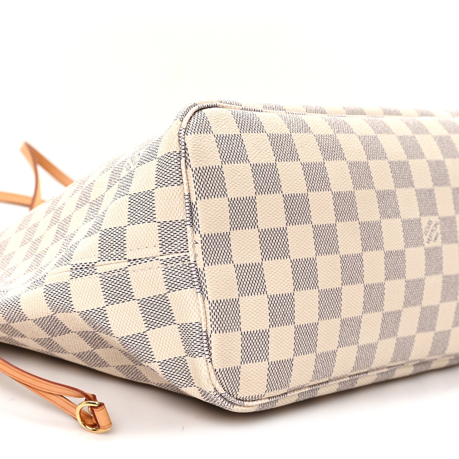 Louis Vuitton Damier Azur Neo Neverfull MM Rose Ballerine 10 of 13
