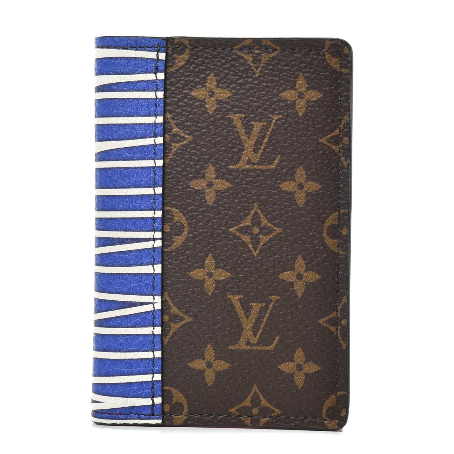 Monogram Patchwork Pocket Organizer NM