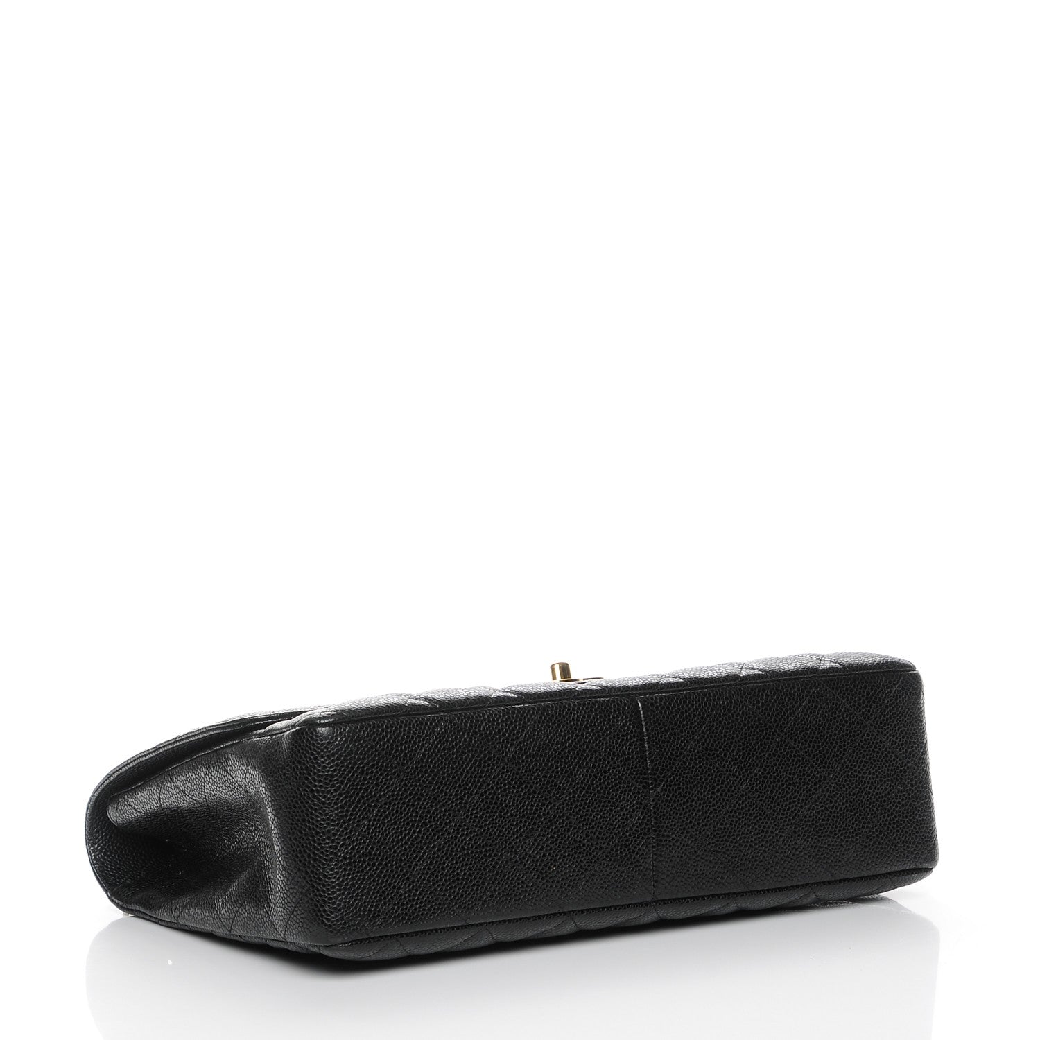 Chanel Caviar Quilted Jumbo Single Flap Black 4 of 7