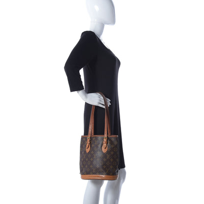 Louis Vuitton Monogram Petit Bucket 23 2 of 33