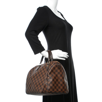 Louis Vuitton Damier Ebene Speedy 30 2 of 9