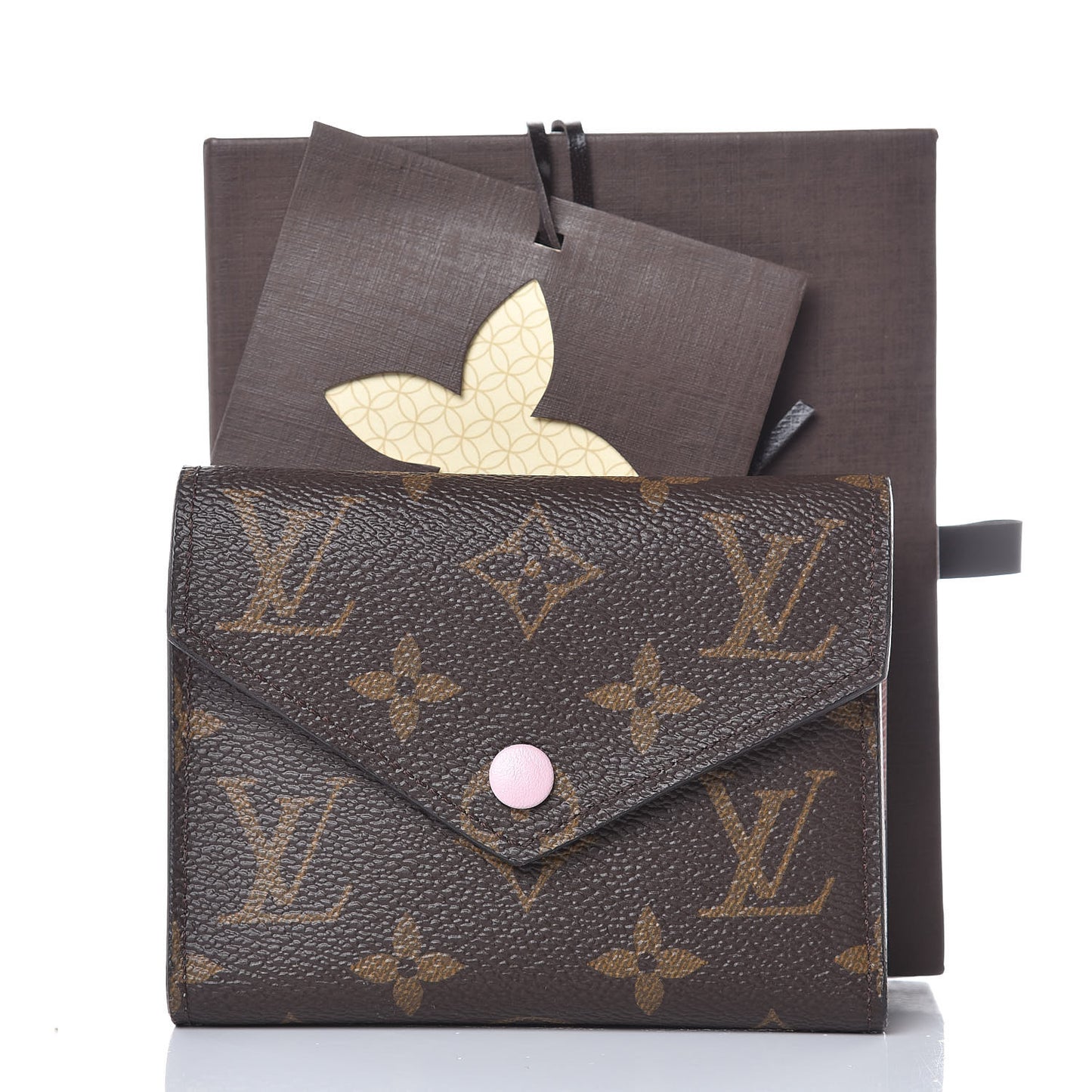 Monogram Victorine Wallet Rose Ballerine
