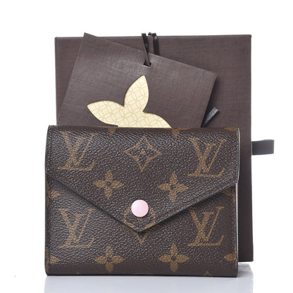 Louis Vuitton Monogram Victorine Wallet Rose Ballerine 8 of 8