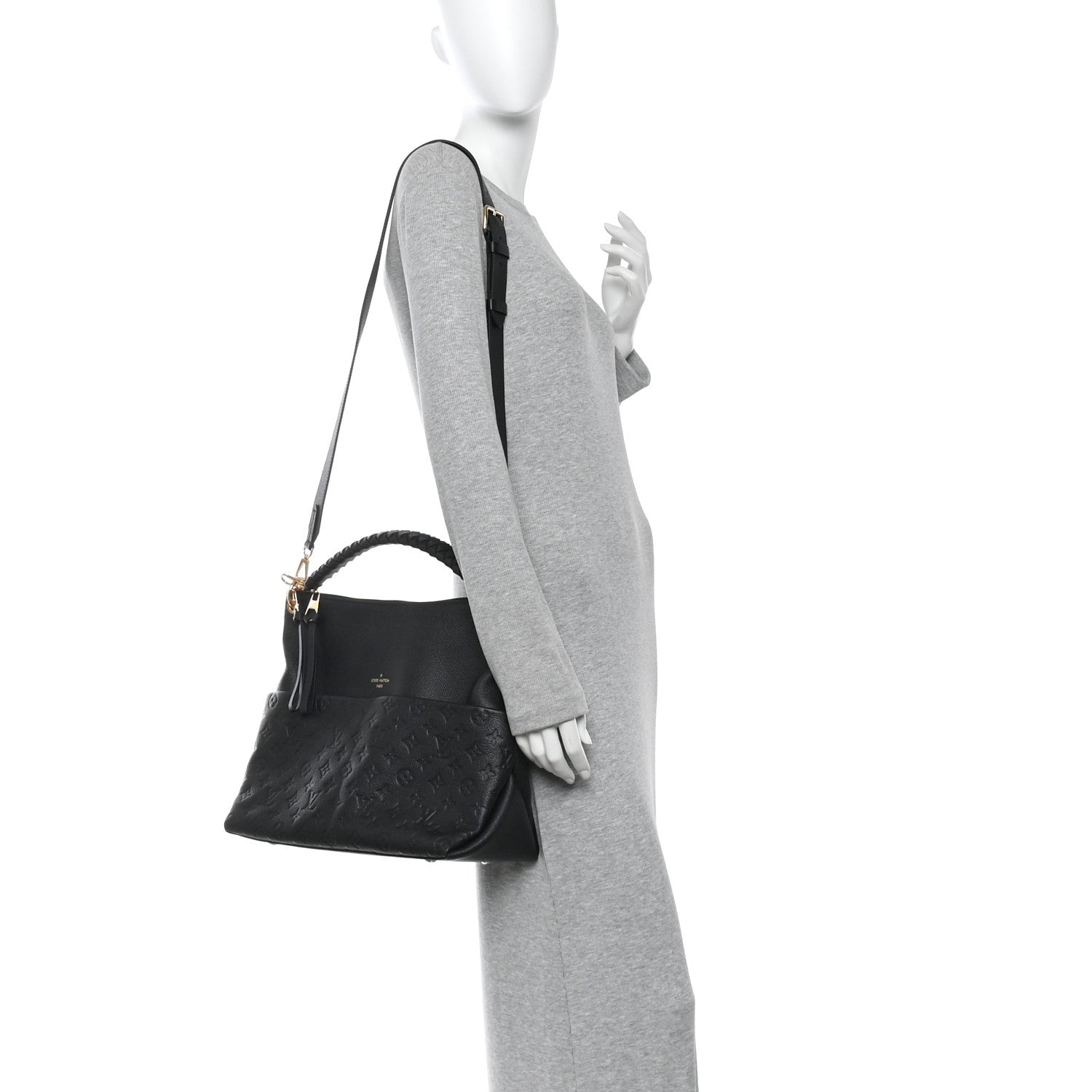Louis Vuitton Empreinte Maida Hobo Black 2 of 9