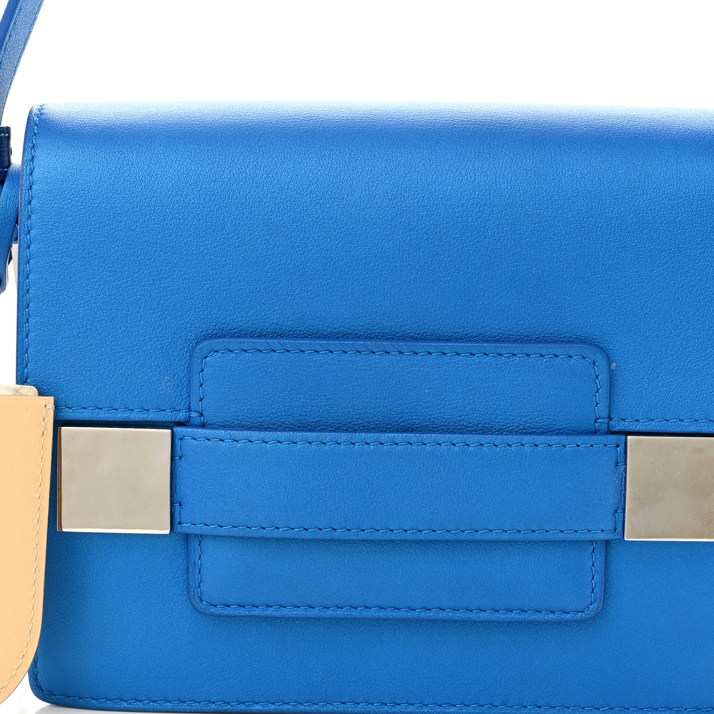 Calfskin Mini Madame Crossbody Satin Electric