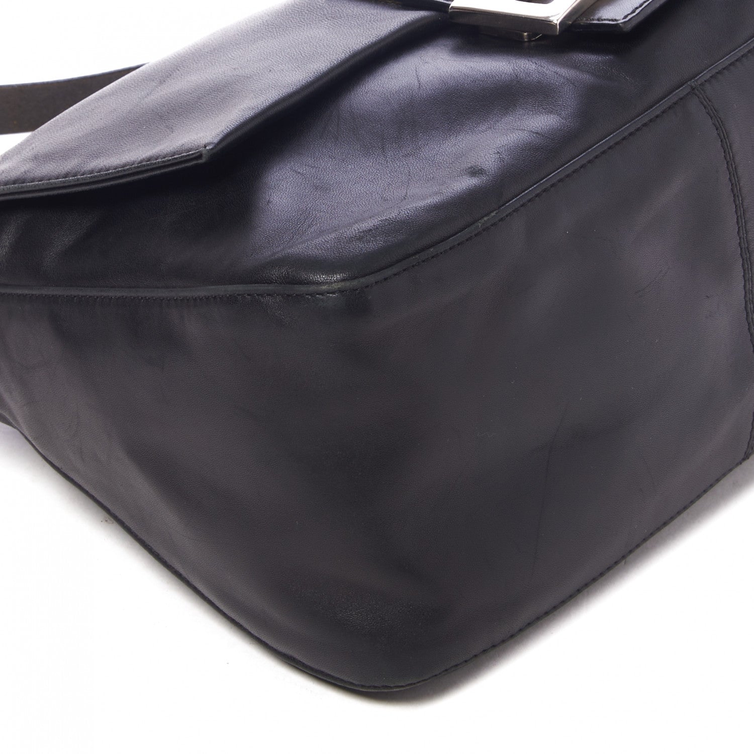 Fendi Lambskin Mama Baguette Black 6 of 8