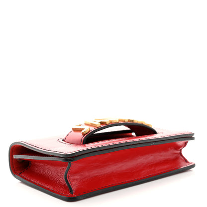 Christian Dior Calfskin Mini J'Adior Chain Flap Bag Spicy Red 4 of 11