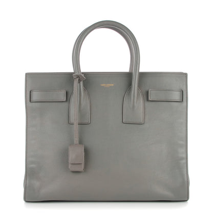 Saint Laurent Calfskin Small Sac De Jour Earth 1 of 7