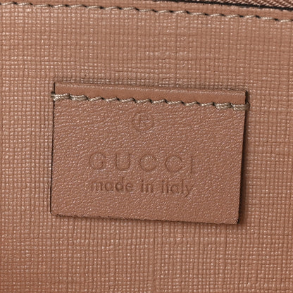 Gucci GG Supreme Monogram GG Pierce Chain Clutch Wallet Winter Rose 6 of 10