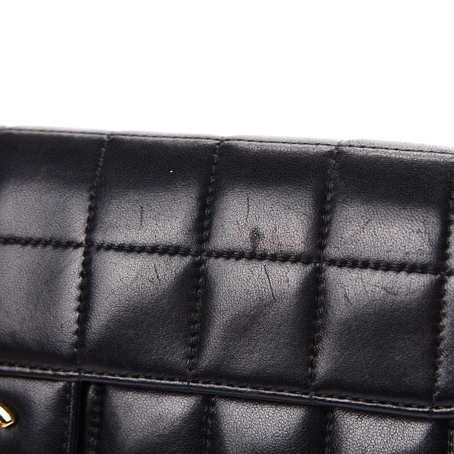 Chanel Lambskin East West Chocolate Bar Flap Black 12 of 19
