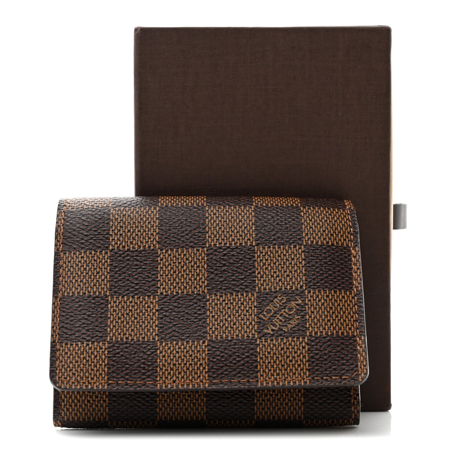 Louis Vuitton Damier Ebene Business Card Holder 8 of 8