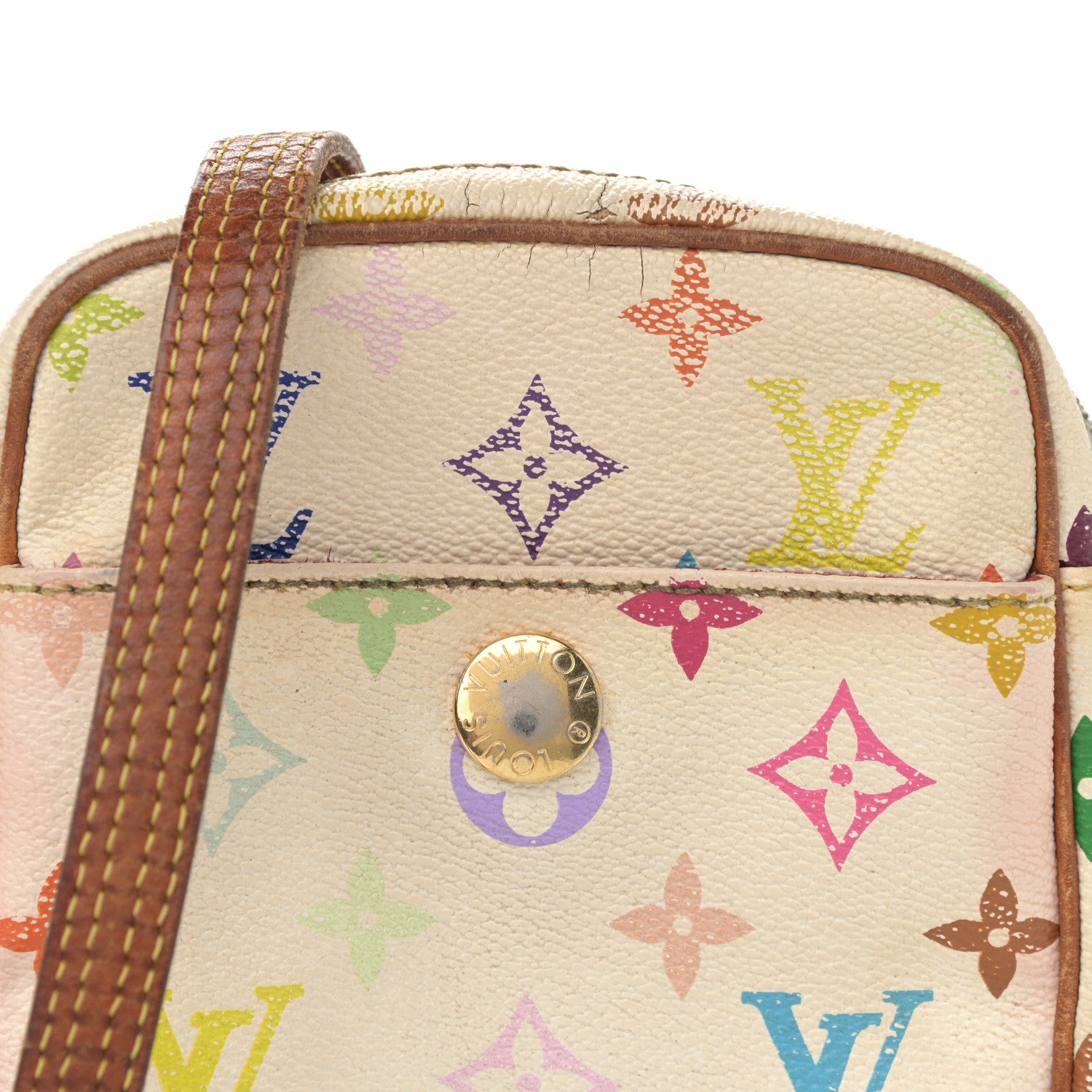 Louis Vuitton Monogram Multicolor Rift White 6 of 11