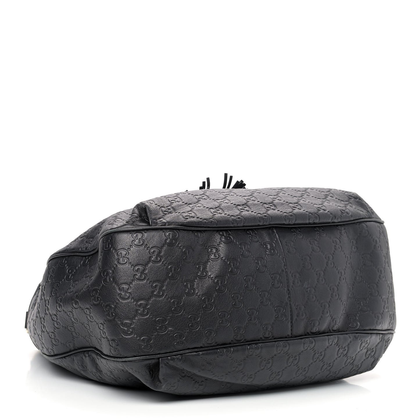 Guccissima Medium Emily Hobo Black