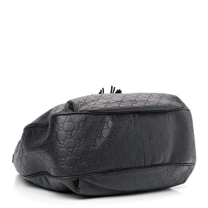 Gucci Guccissima Medium Emily Hobo Black 4 of 10