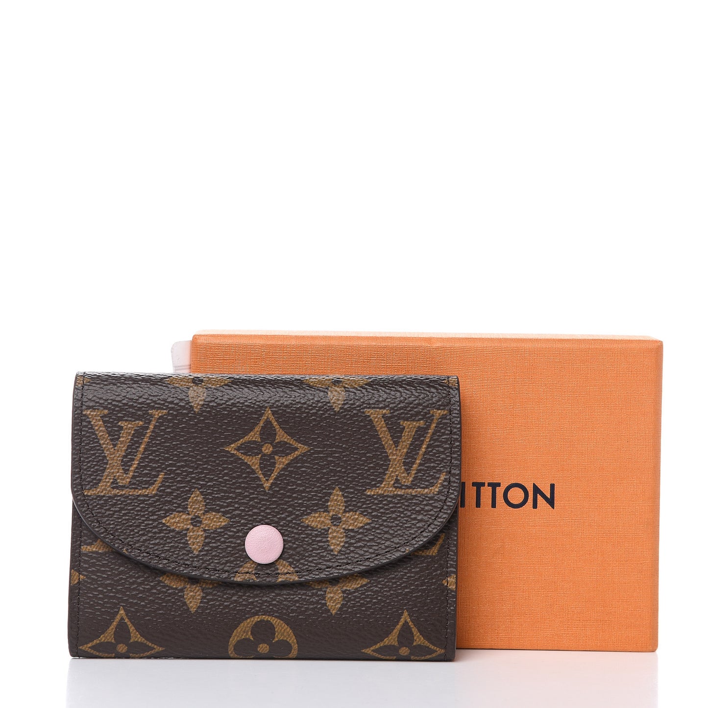 Monogram Rosalie Coin Purse Rose Ballerine
