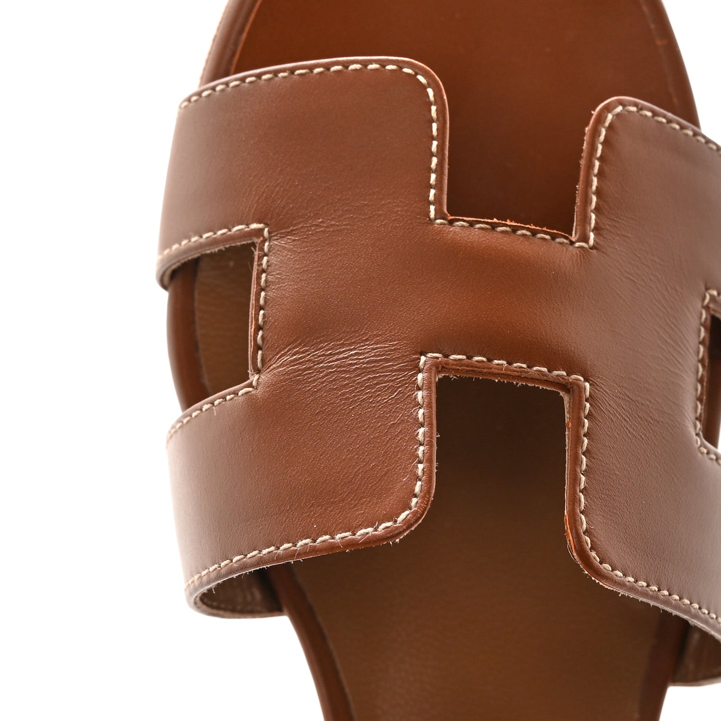 Calfskin Oasis Sandals 37.5 Gold