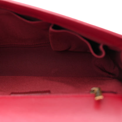 Chanel Lambskin Quilted New Medium Boy Flap Dark Red 5 of 12