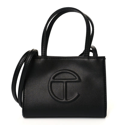 Telfar Vegan Leather Small Shopping Bag Black 1 of 9