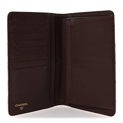 Chanel Lambskin Quilted Trendy CC Yen Wallet Black 9 of 24