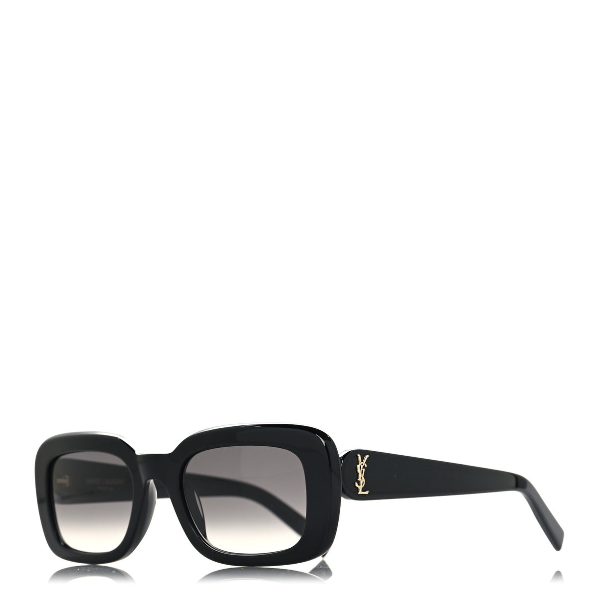 Saint Laurent Acetate Sunglasses SL M130 Black 1 of 7