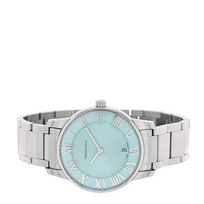 Tiffany Stainless Steel 38mm Atlas 2-Hand Quartz Watch Tiffany Blue 2 of 5